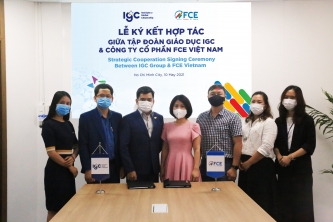 Lễ ký kết hợp tác chiến lược của IGC Group và FCE Việt Nam